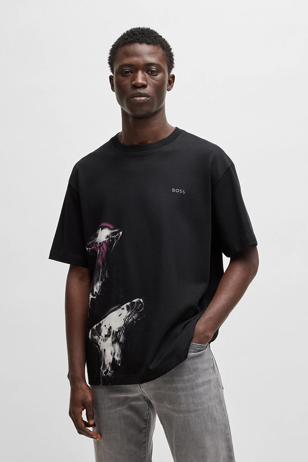 ΜΠΛΟΥΖΑ BOSS - 001 ΜΑΥΡΟ